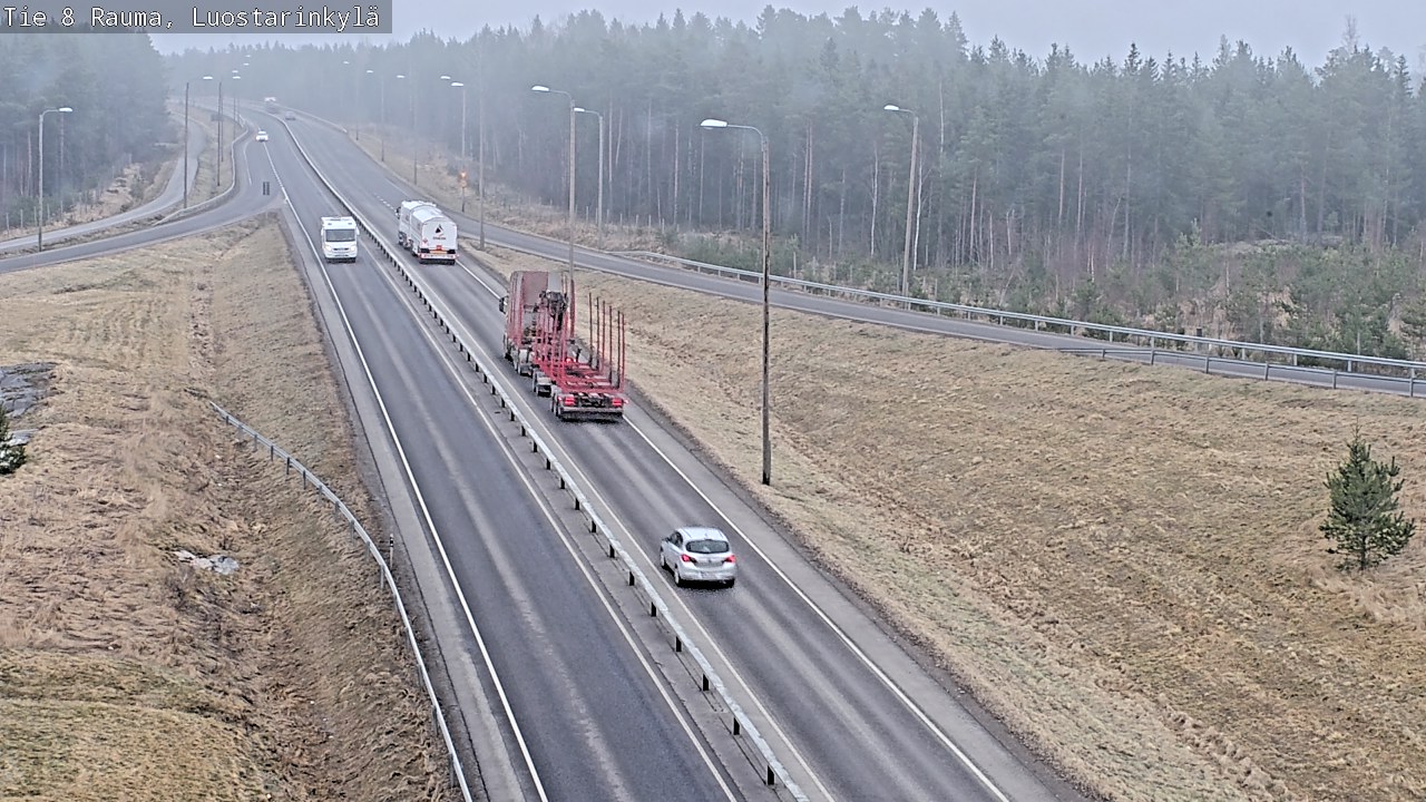 Weather Camera Image Road 8 Rauma, Luostarinkylä, Rauma, Satakunta