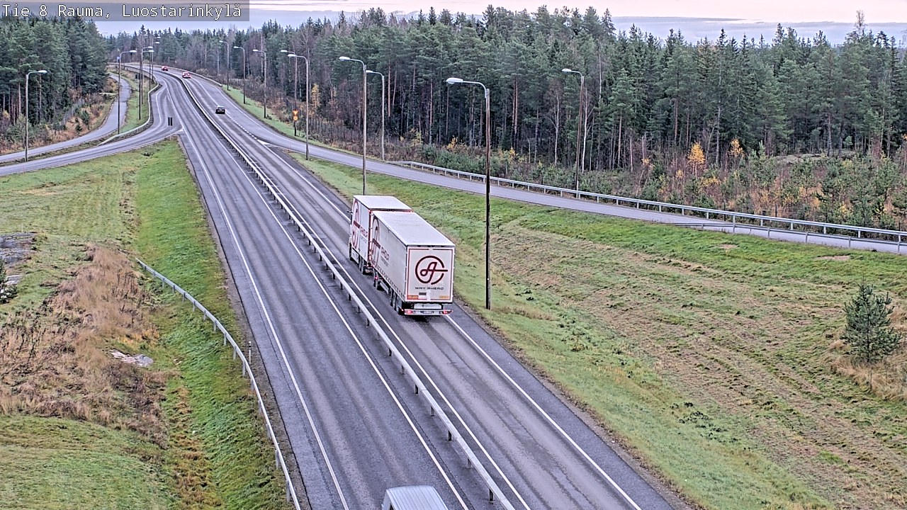 Kelikamerat Kuva Tie 8 Rauma, Luostarinkylä, Rauma, Satakunta