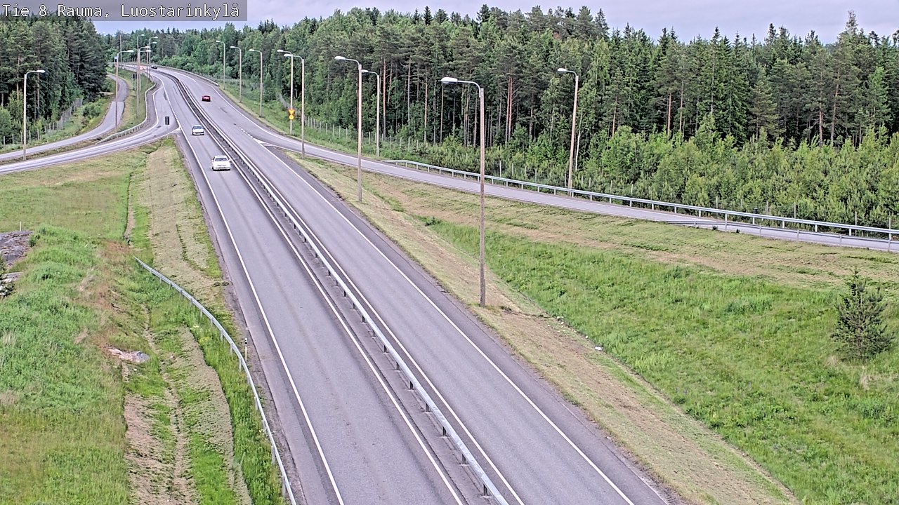Kelikamerat Kuva Tie 8 Rauma, Luostarinkylä, Rauma, Satakunta