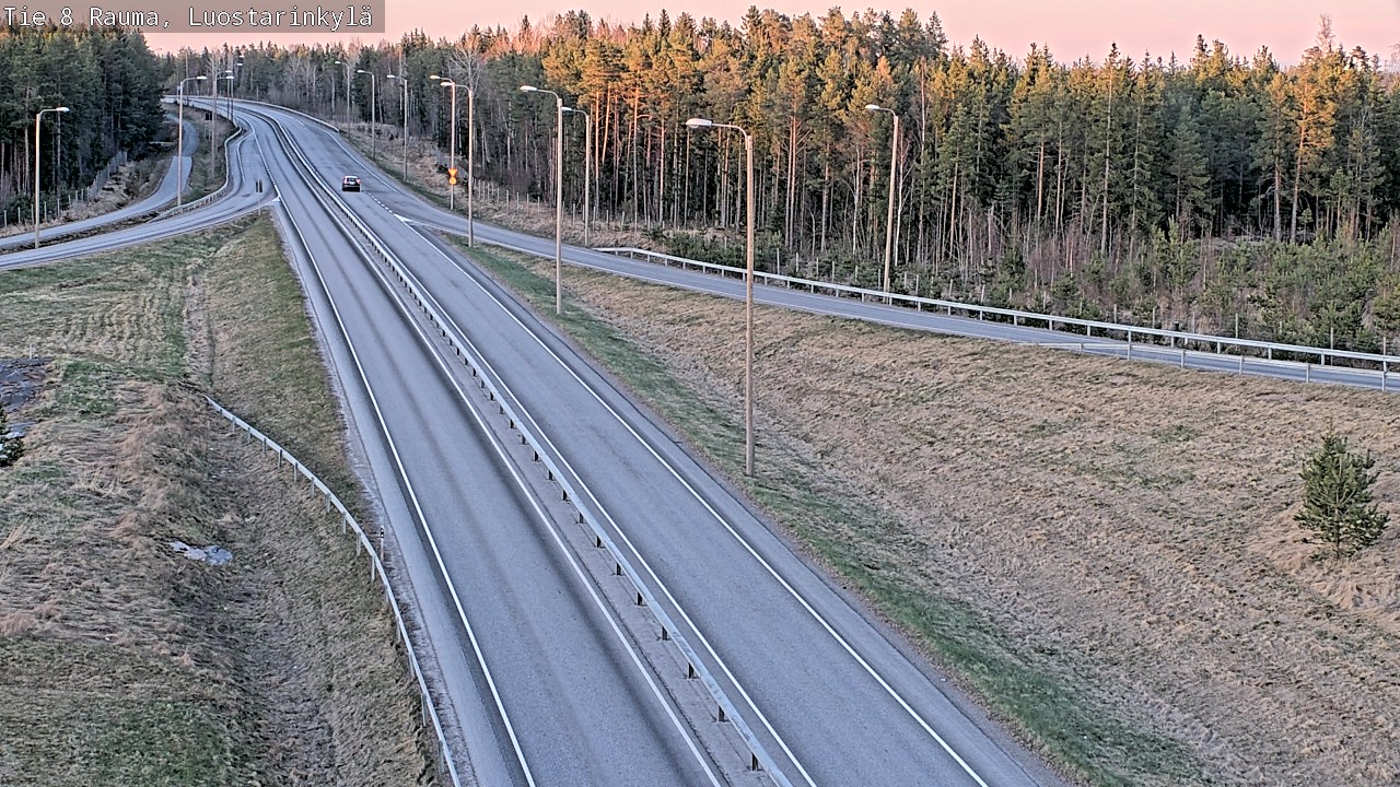 Kelikamerat Kuva Tie 8 Rauma, Luostarinkylä, Rauma, Satakunta
