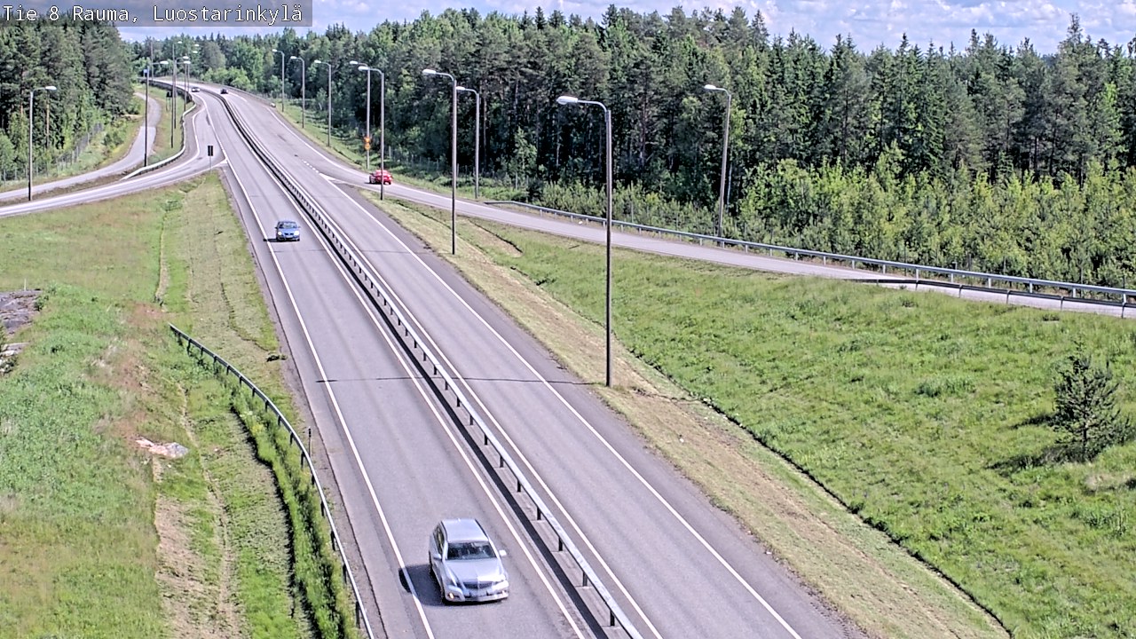 Kelikamerat Kuva Tie 8 Rauma, Luostarinkylä, Rauma, Satakunta