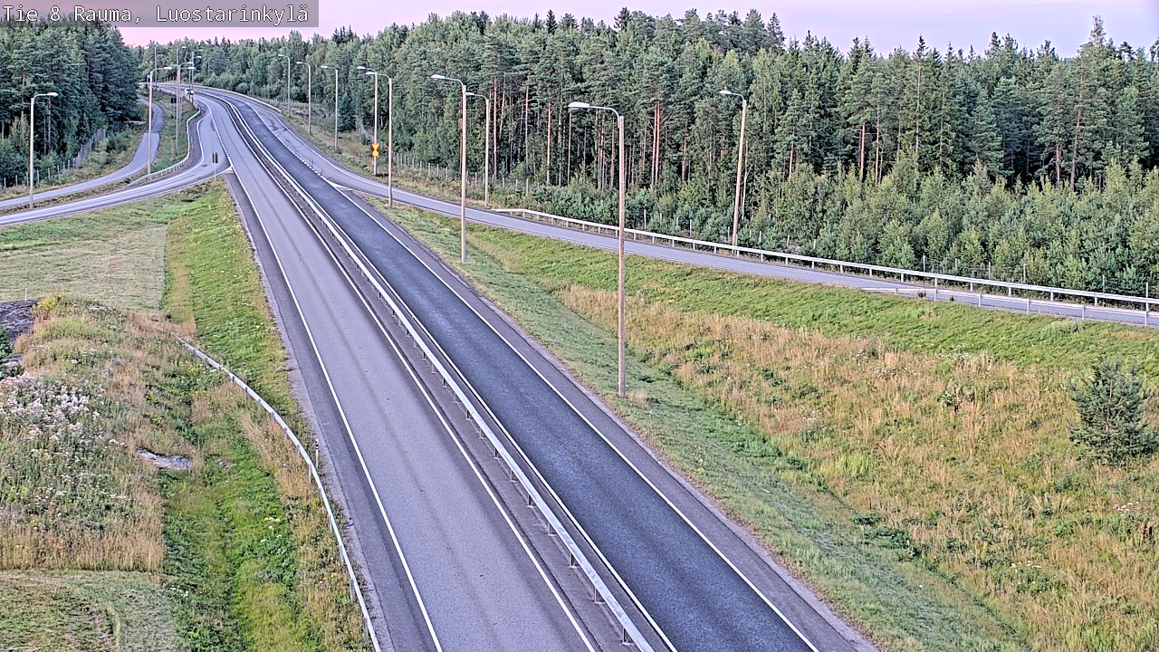 Kelikamerat Kuva Tie 8 Rauma, Luostarinkylä, Rauma, Satakunta