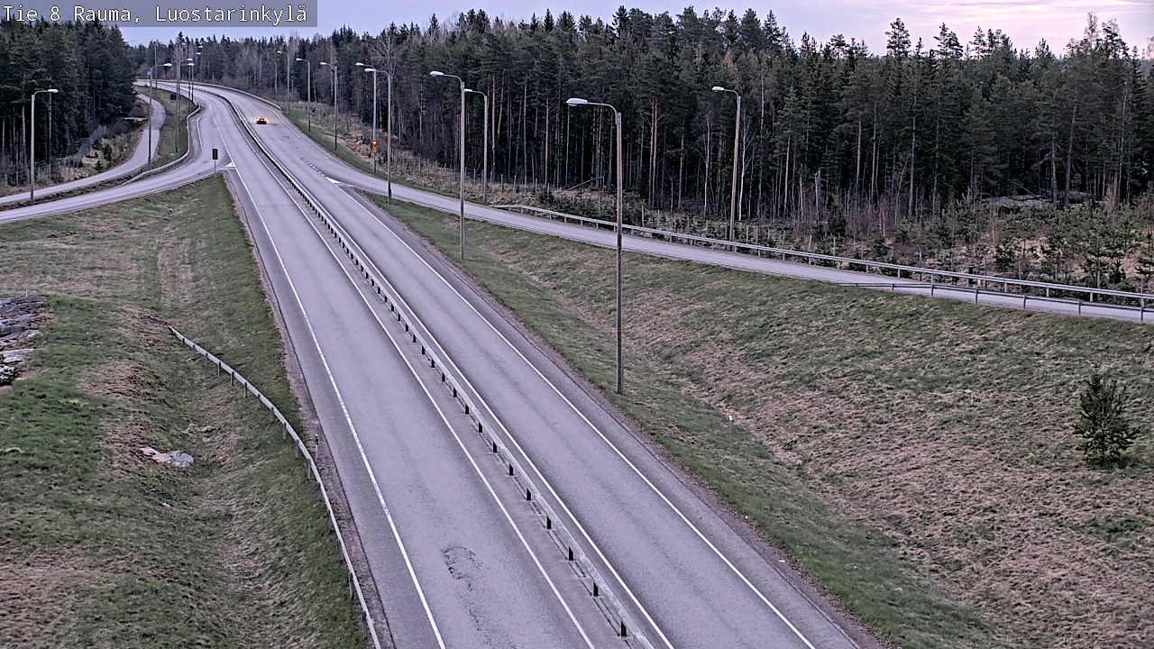Weather Camera Image Road 8 Rauma, Luostarinkylä, Rauma, Satakunta