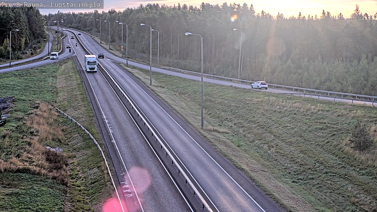 Kelikamerat Kuva Tie 8 Rauma, Luostarinkylä, Rauma, Satakunta