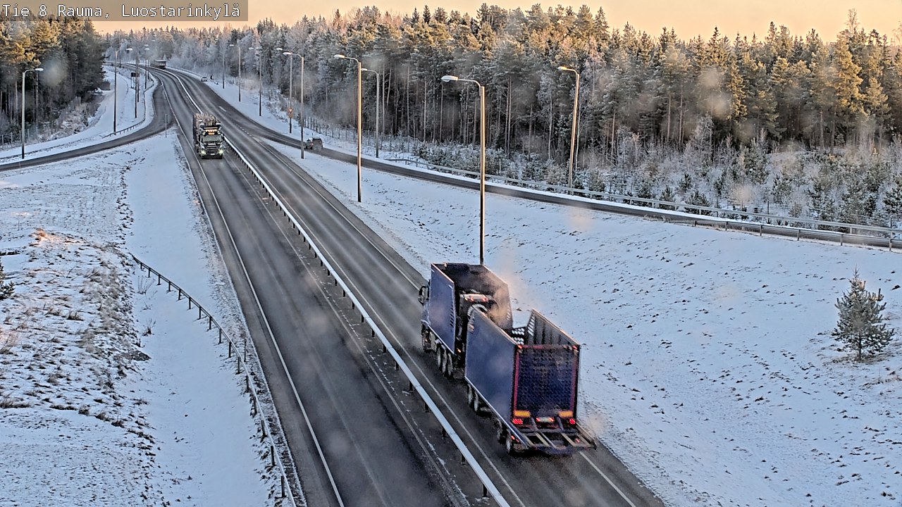 Kelikamerat Kuva Tie 8 Rauma, Luostarinkylä, Rauma, Satakunta
