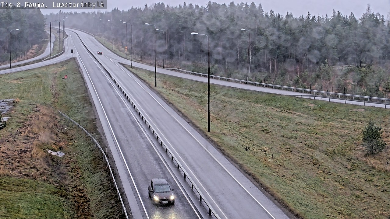 Kelikamerat Kuva Tie 8 Rauma, Luostarinkylä, Rauma, Satakunta