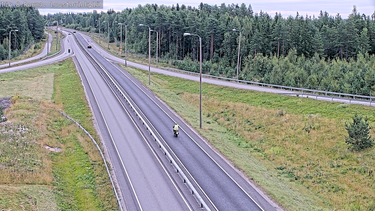 Weather Camera Image Road 8 Rauma, Luostarinkylä, Rauma, Satakunta