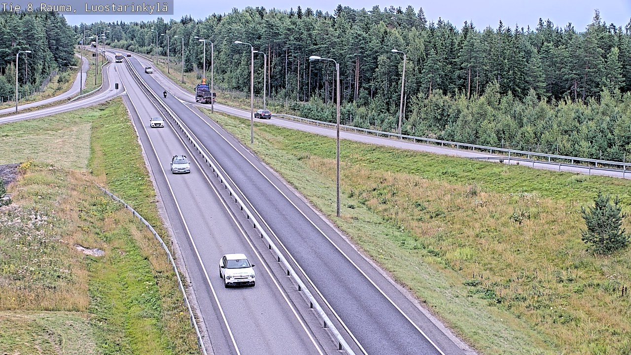 Weather Camera Image Road 8 Rauma, Luostarinkylä, Rauma, Satakunta