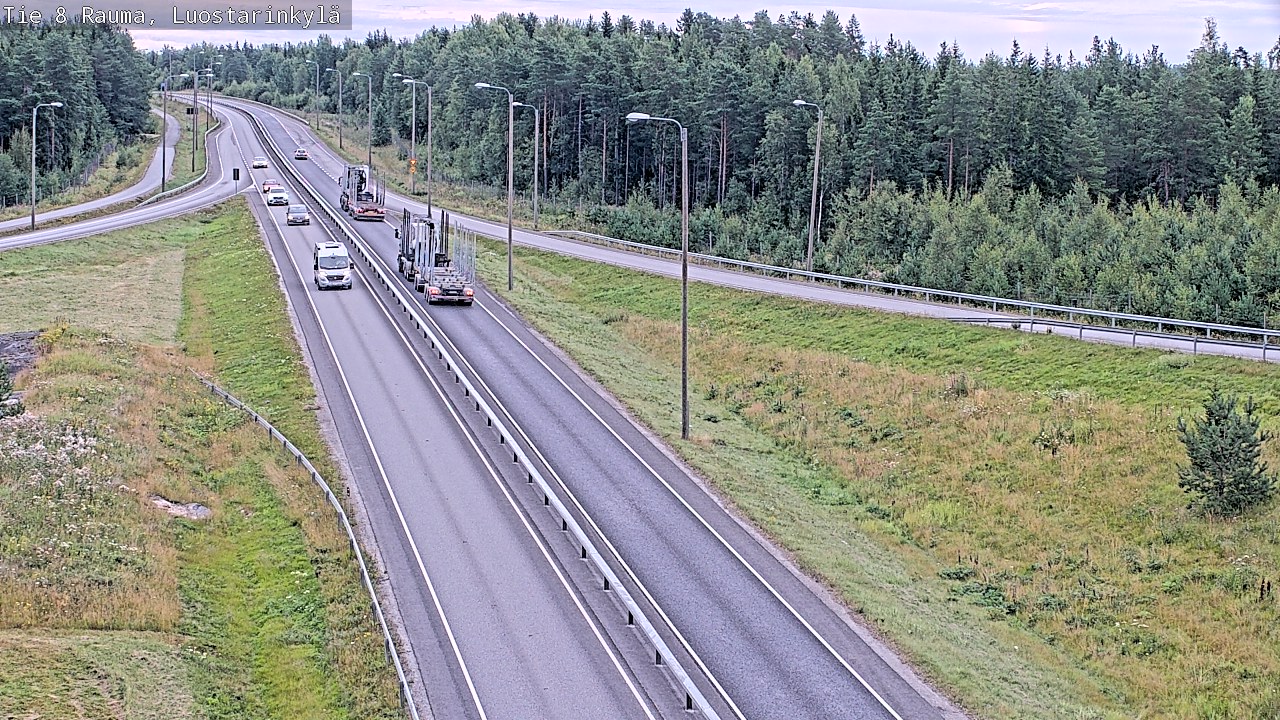 Weather Camera Image Road 8 Rauma, Luostarinkylä, Rauma, Satakunta