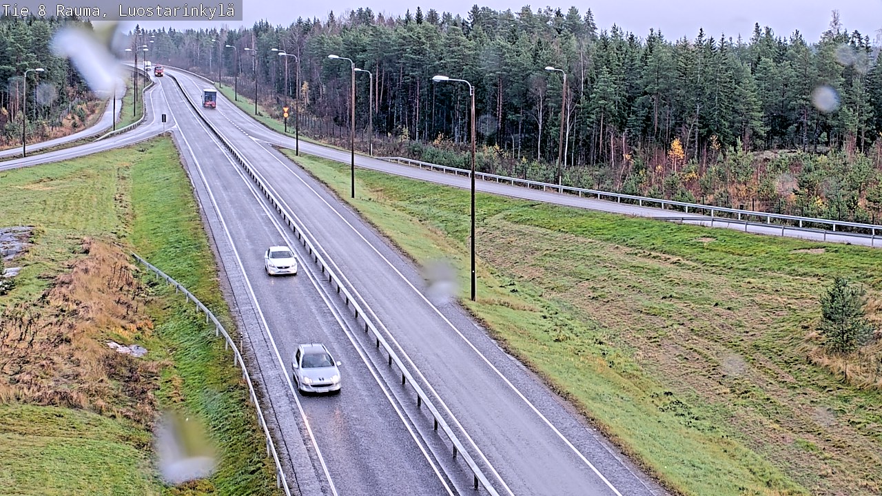 Kelikamerat Kuva Tie 8 Rauma, Luostarinkylä, Rauma, Satakunta