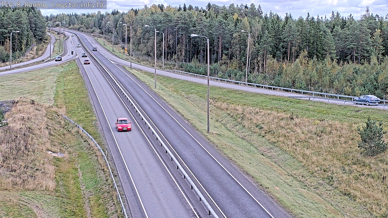 Weather Camera Image Road 8 Rauma, Luostarinkylä, Rauma, Satakunta
