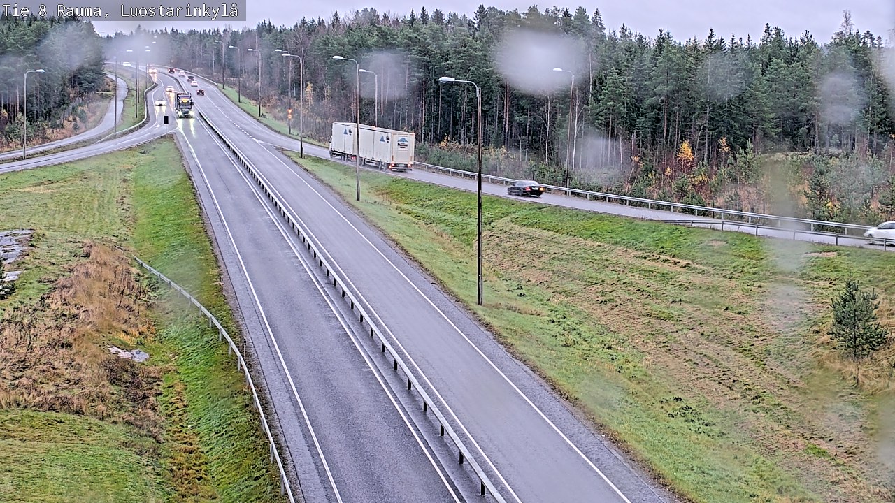 Kelikamerat Kuva Tie 8 Rauma, Luostarinkylä, Rauma, Satakunta