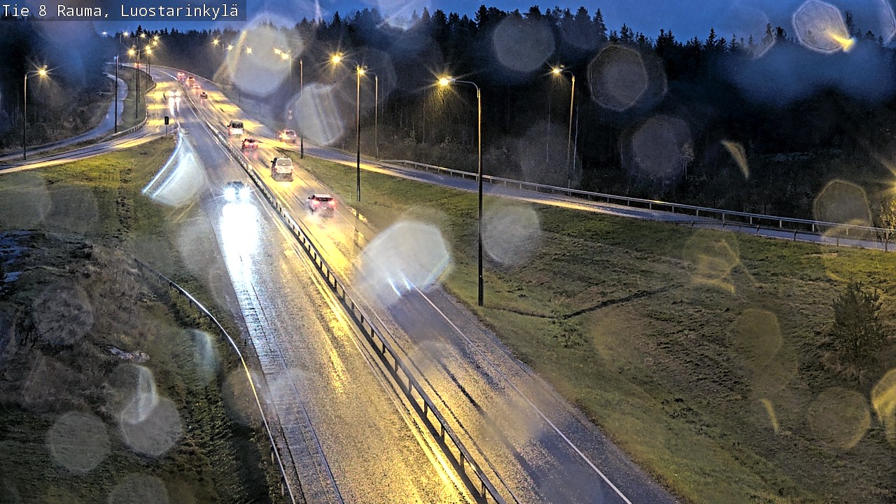 Kelikamerat Kuva Tie 8 Rauma, Luostarinkylä, Rauma, Satakunta