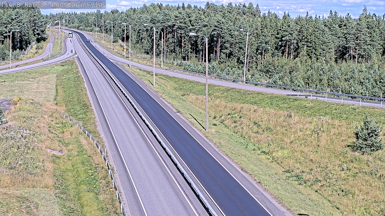 Kelikamerat Kuva Tie 8 Rauma, Luostarinkylä, Rauma, Satakunta