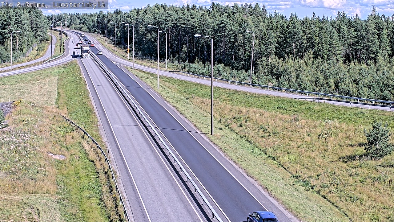 Kelikamerat Kuva Tie 8 Rauma, Luostarinkylä, Rauma, Satakunta