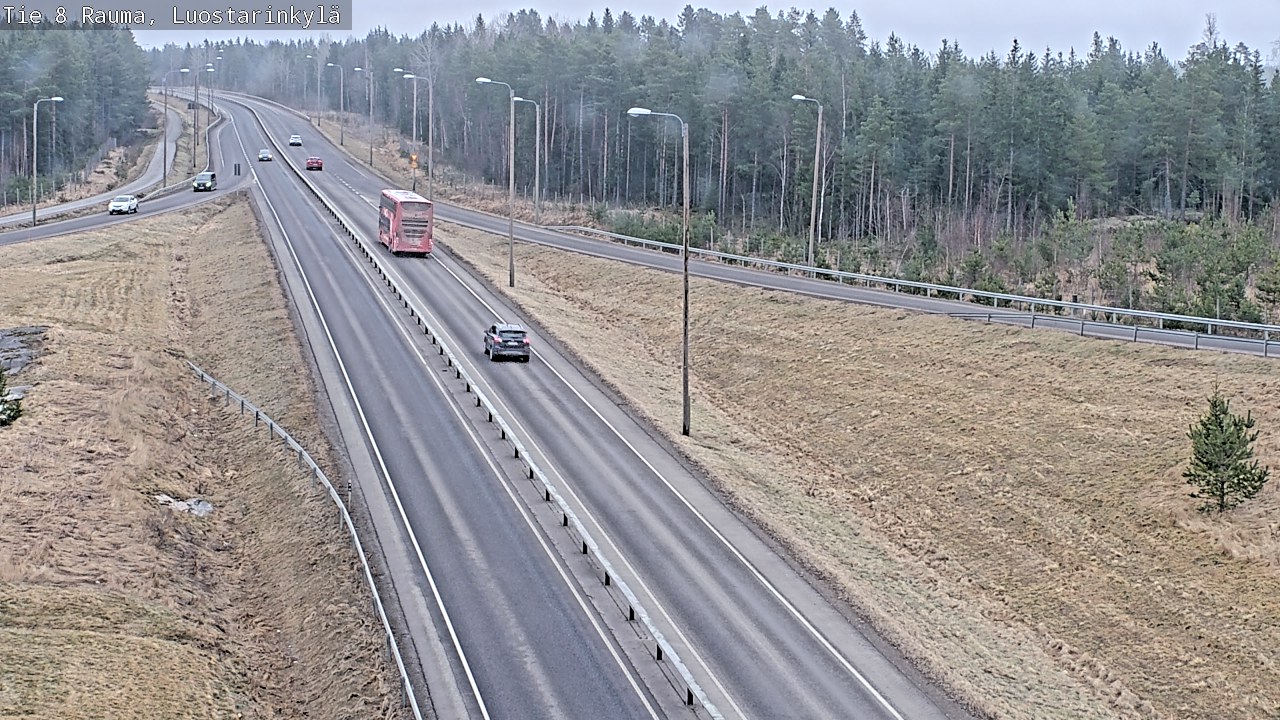 Weather Camera Image Road 8 Rauma, Luostarinkylä, Rauma, Satakunta