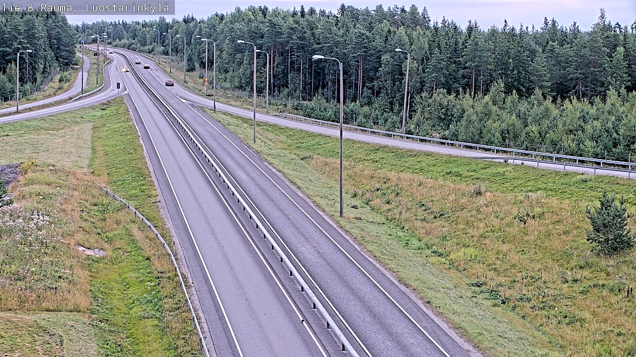 Weather Camera Image Road 8 Rauma, Luostarinkylä, Rauma, Satakunta