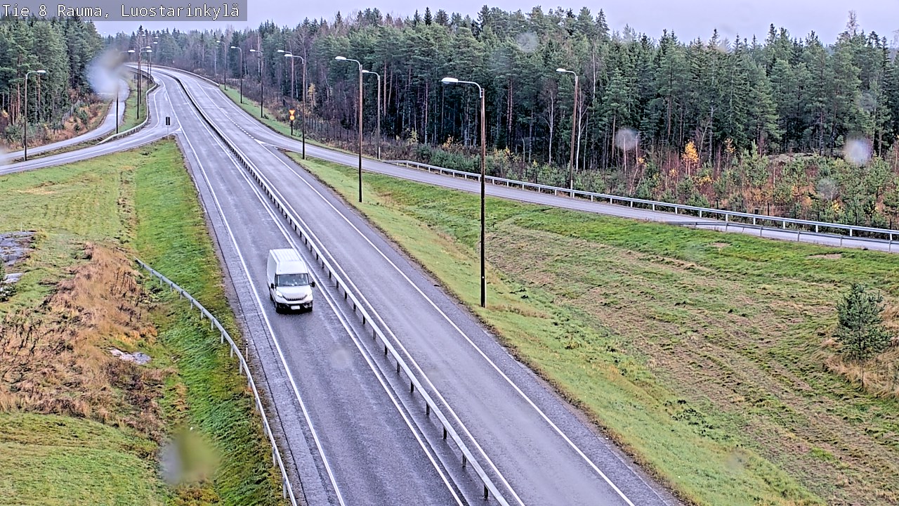 Kelikamerat Kuva Tie 8 Rauma, Luostarinkylä, Rauma, Satakunta
