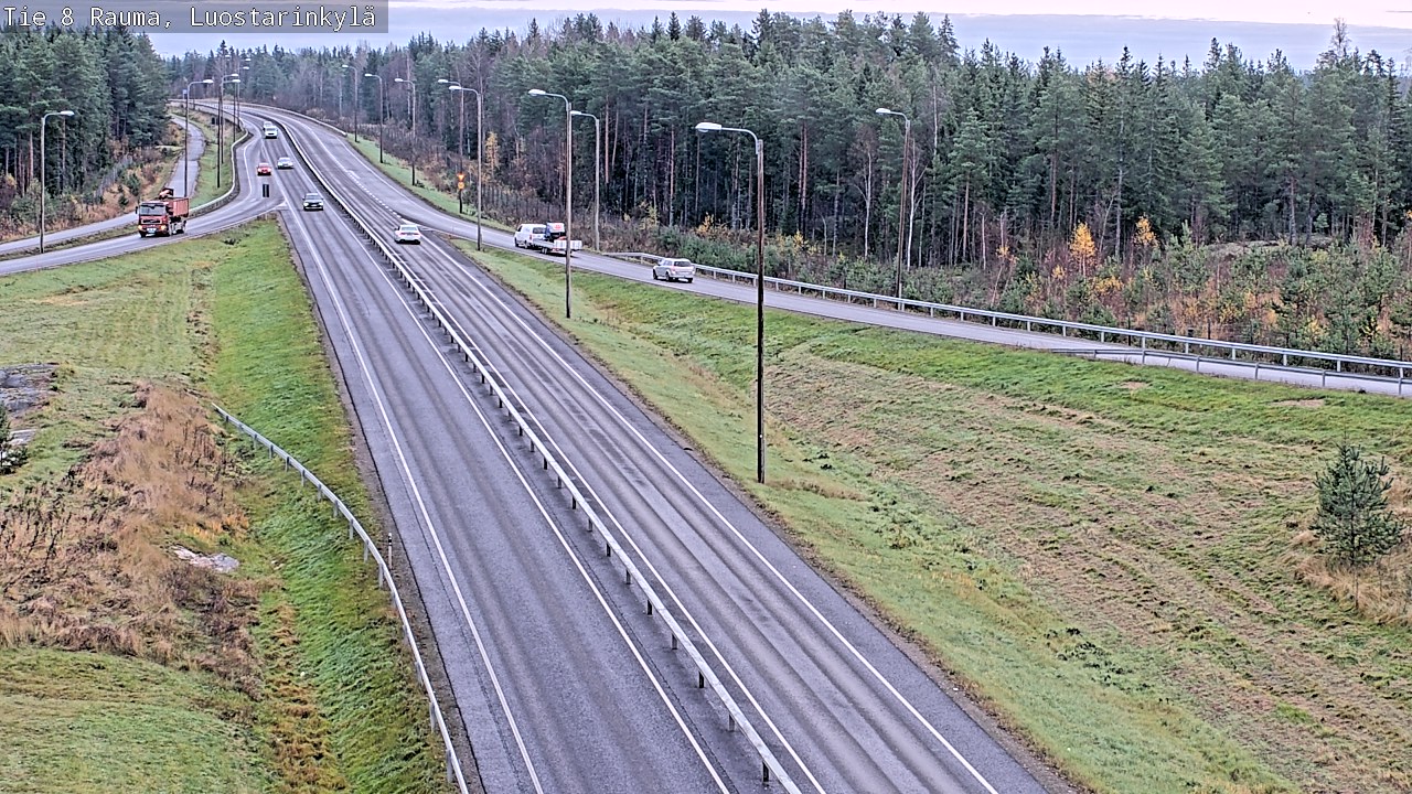 Kelikamerat Kuva Tie 8 Rauma, Luostarinkylä, Rauma, Satakunta