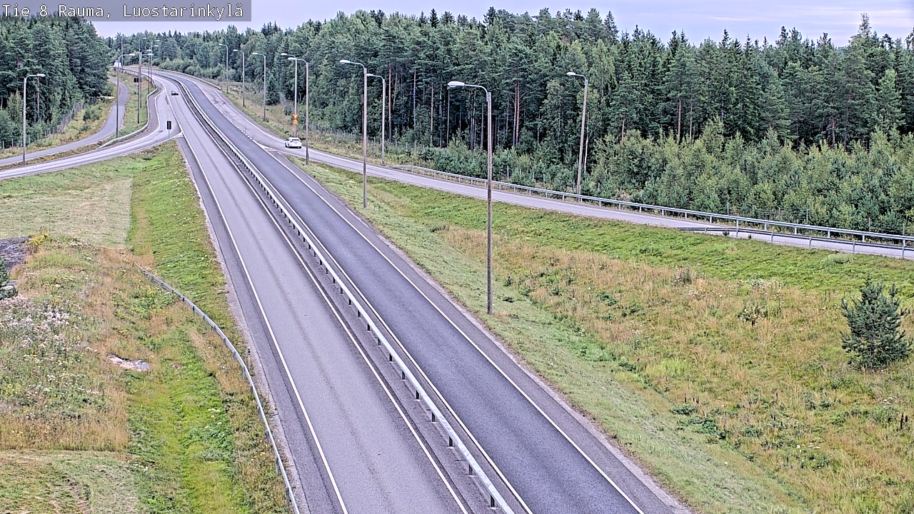 Weather Camera Image Road 8 Rauma, Luostarinkylä, Rauma, Satakunta