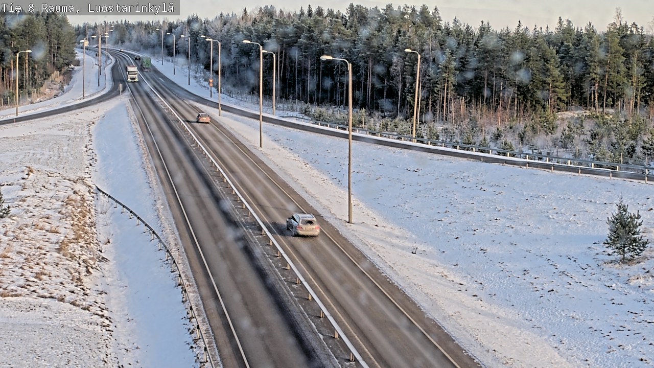 Kelikamerat Kuva Tie 8 Rauma, Luostarinkylä, Rauma, Satakunta