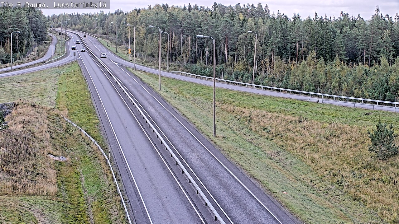 Kelikamerat Kuva Tie 8 Rauma, Luostarinkylä, Rauma, Satakunta