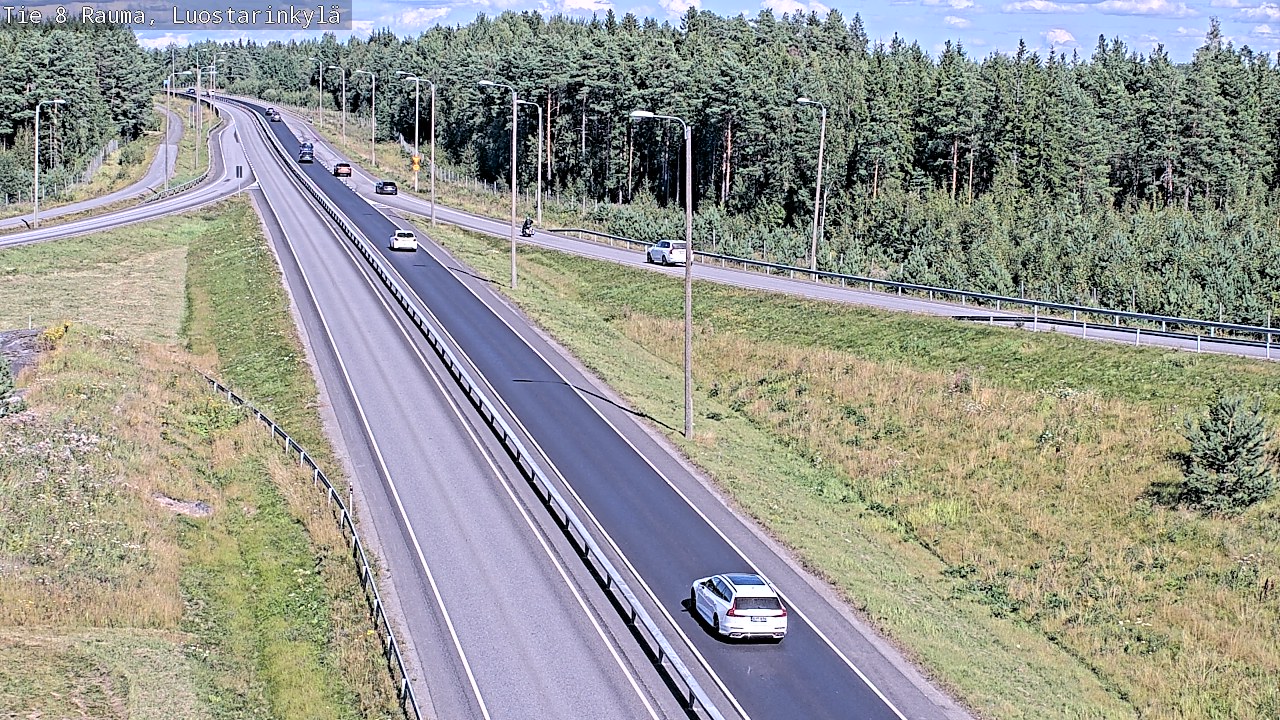 Kelikamerat Kuva Tie 8 Rauma, Luostarinkylä, Rauma, Satakunta