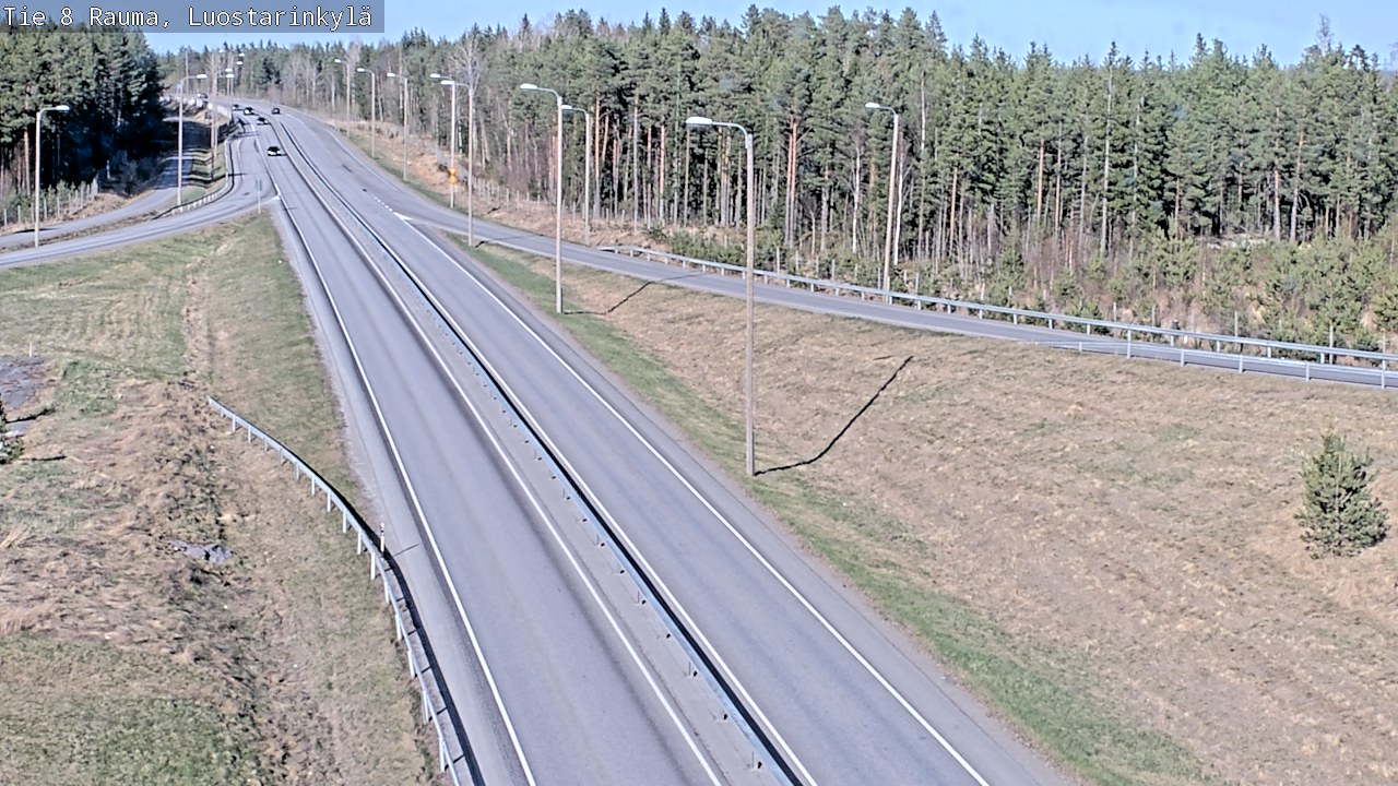 Kelikamerat Kuva Tie 8 Rauma, Luostarinkylä, Rauma, Satakunta