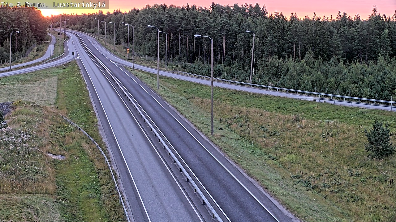 Kelikamerat Kuva Tie 8 Rauma, Luostarinkylä, Rauma, Satakunta