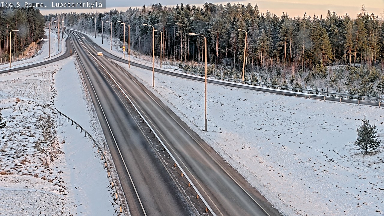 Kelikamerat Kuva Tie 8 Rauma, Luostarinkylä, Rauma, Satakunta