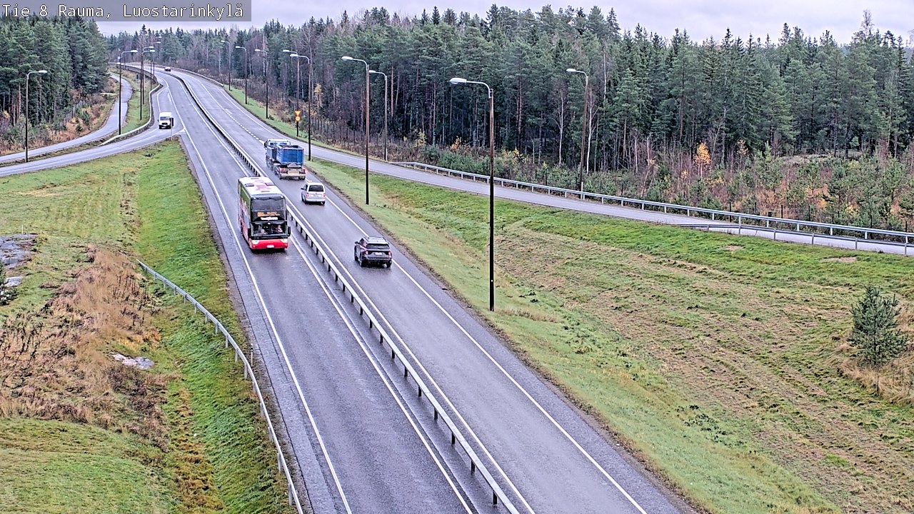 Kelikamerat Kuva Tie 8 Rauma, Luostarinkylä, Rauma, Satakunta