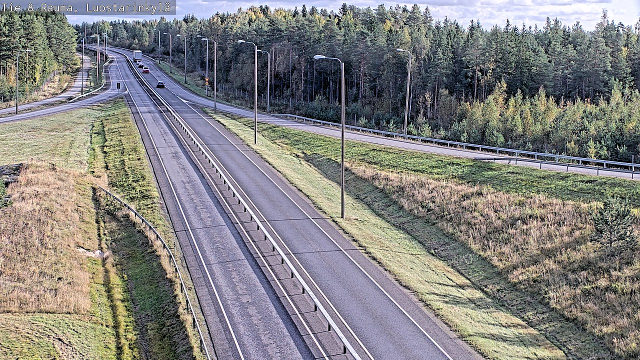 Weather Camera Image Road 8 Rauma, Luostarinkylä, Rauma, Satakunta