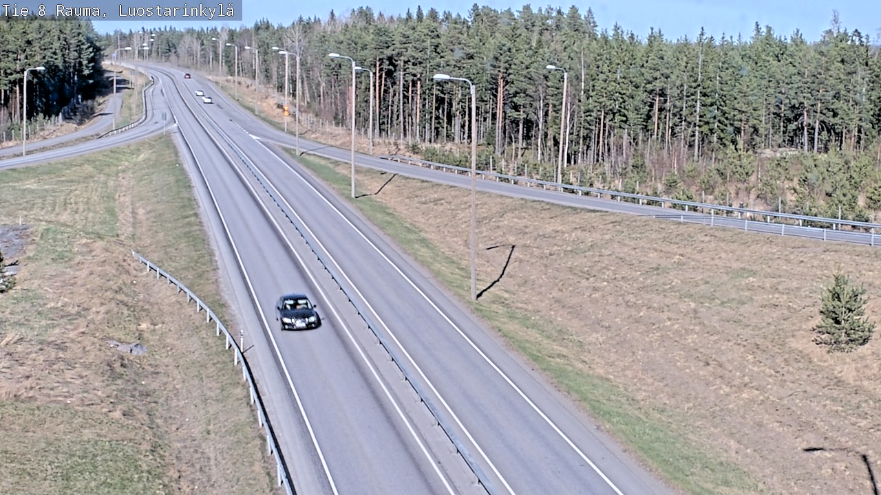 Kelikamerat Kuva Tie 8 Rauma, Luostarinkylä, Rauma, Satakunta