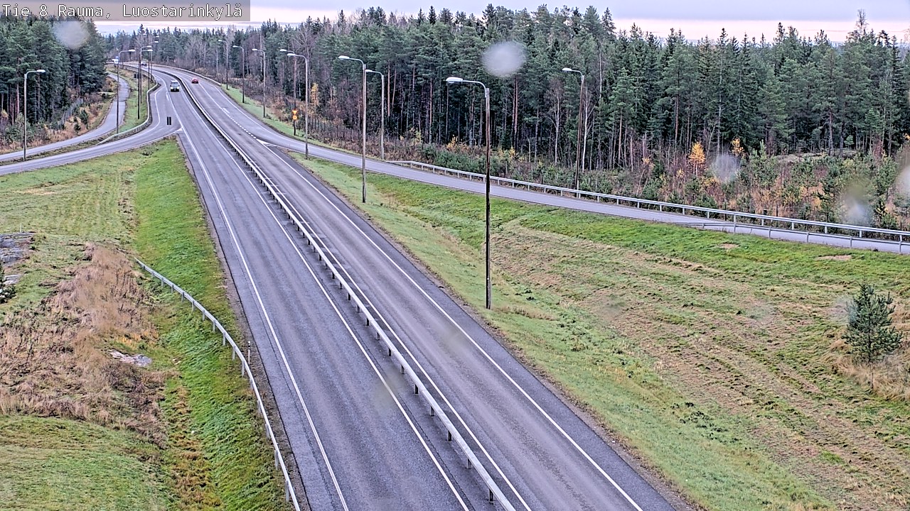 Kelikamerat Kuva Tie 8 Rauma, Luostarinkylä, Rauma, Satakunta