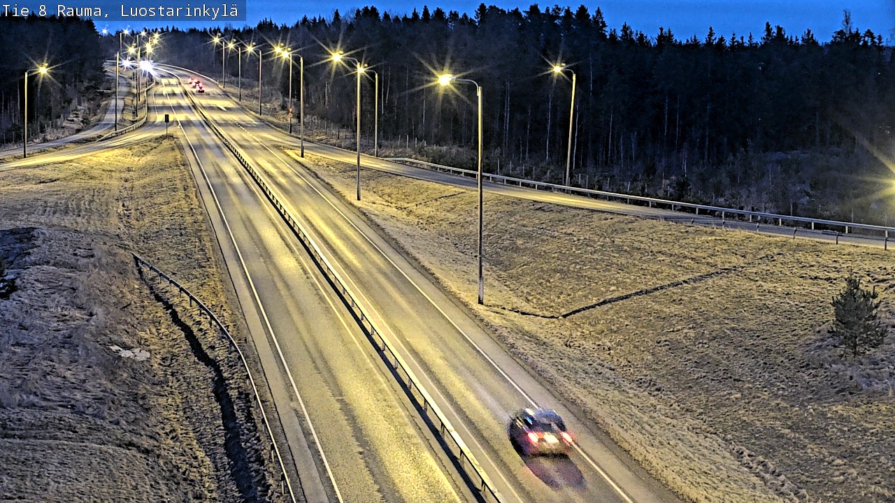 Kelikamerat Kuva Tie 8 Rauma, Luostarinkylä, Rauma, Satakunta
