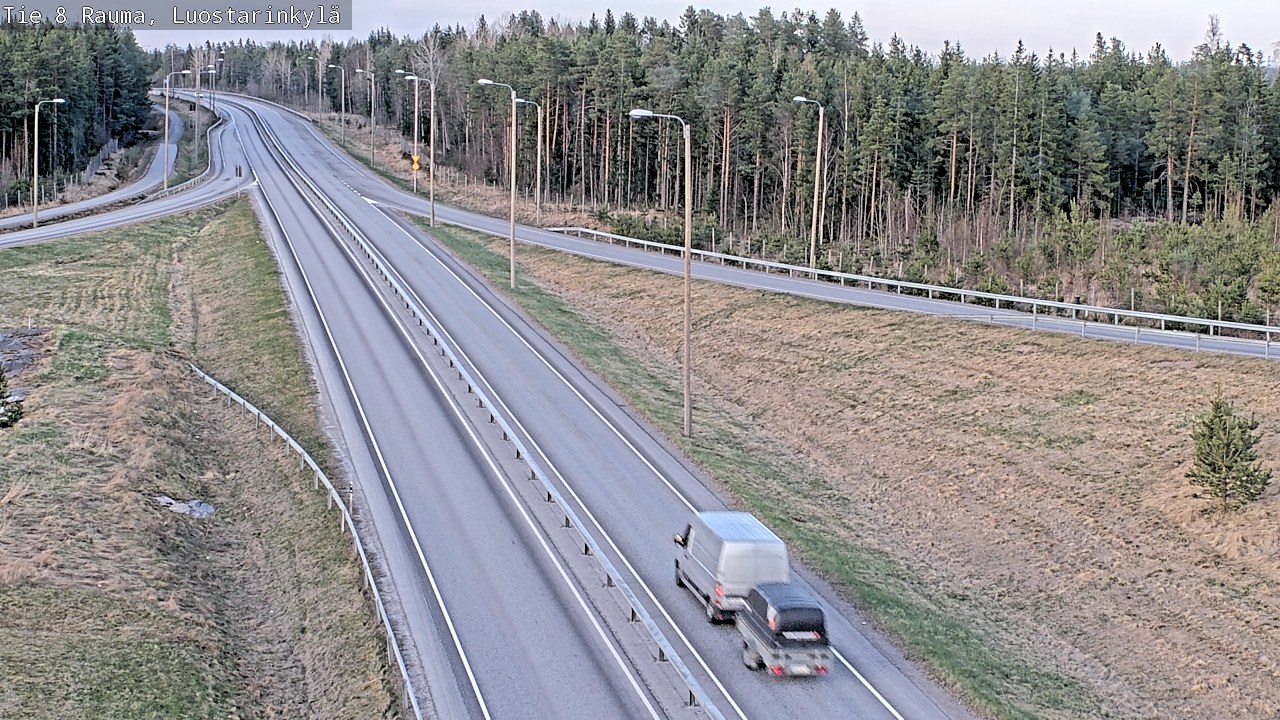 Weather Camera Image Road 8 Rauma, Luostarinkylä, Rauma, Satakunta