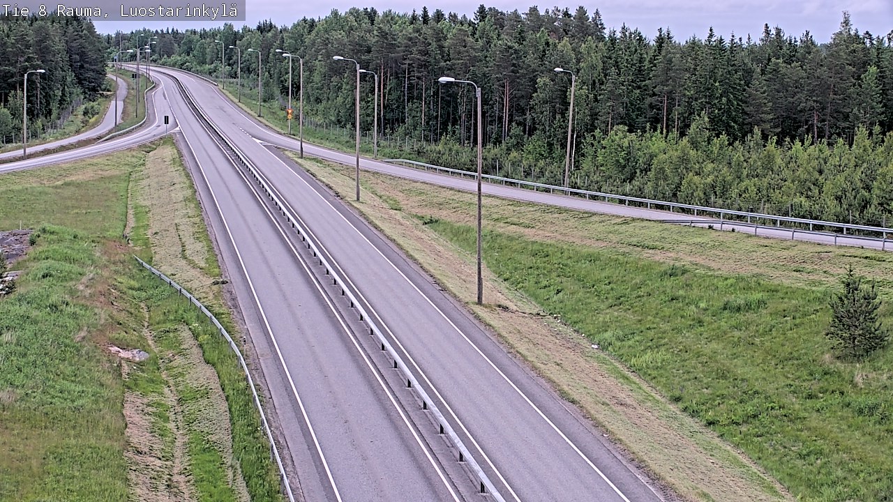 Kelikamerat Kuva Tie 8 Rauma, Luostarinkylä, Rauma, Satakunta
