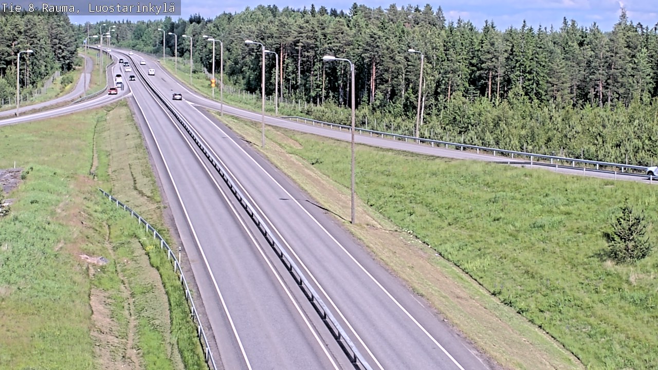 Kelikamerat Kuva Tie 8 Rauma, Luostarinkylä, Rauma, Satakunta