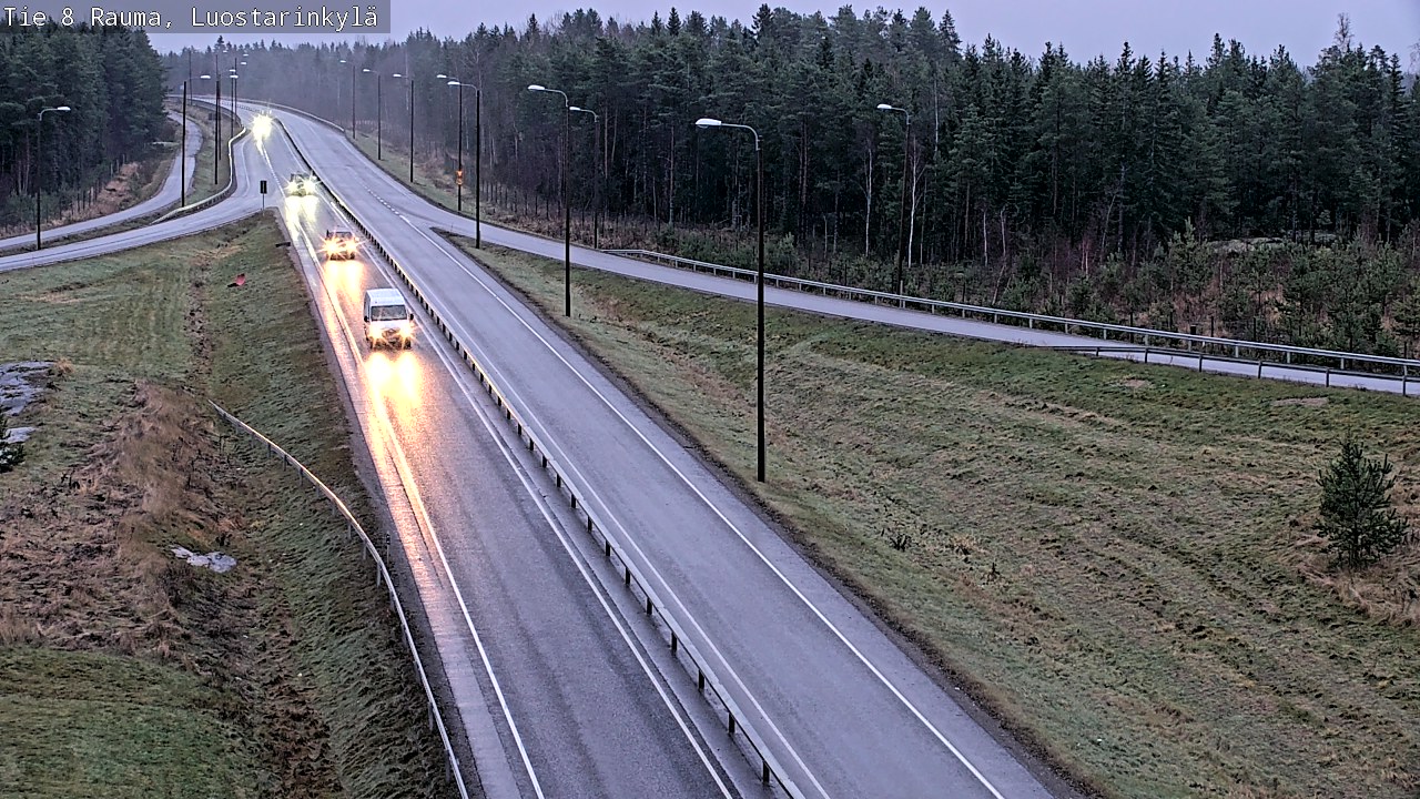 Kelikamerat Kuva Tie 8 Rauma, Luostarinkylä, Rauma, Satakunta