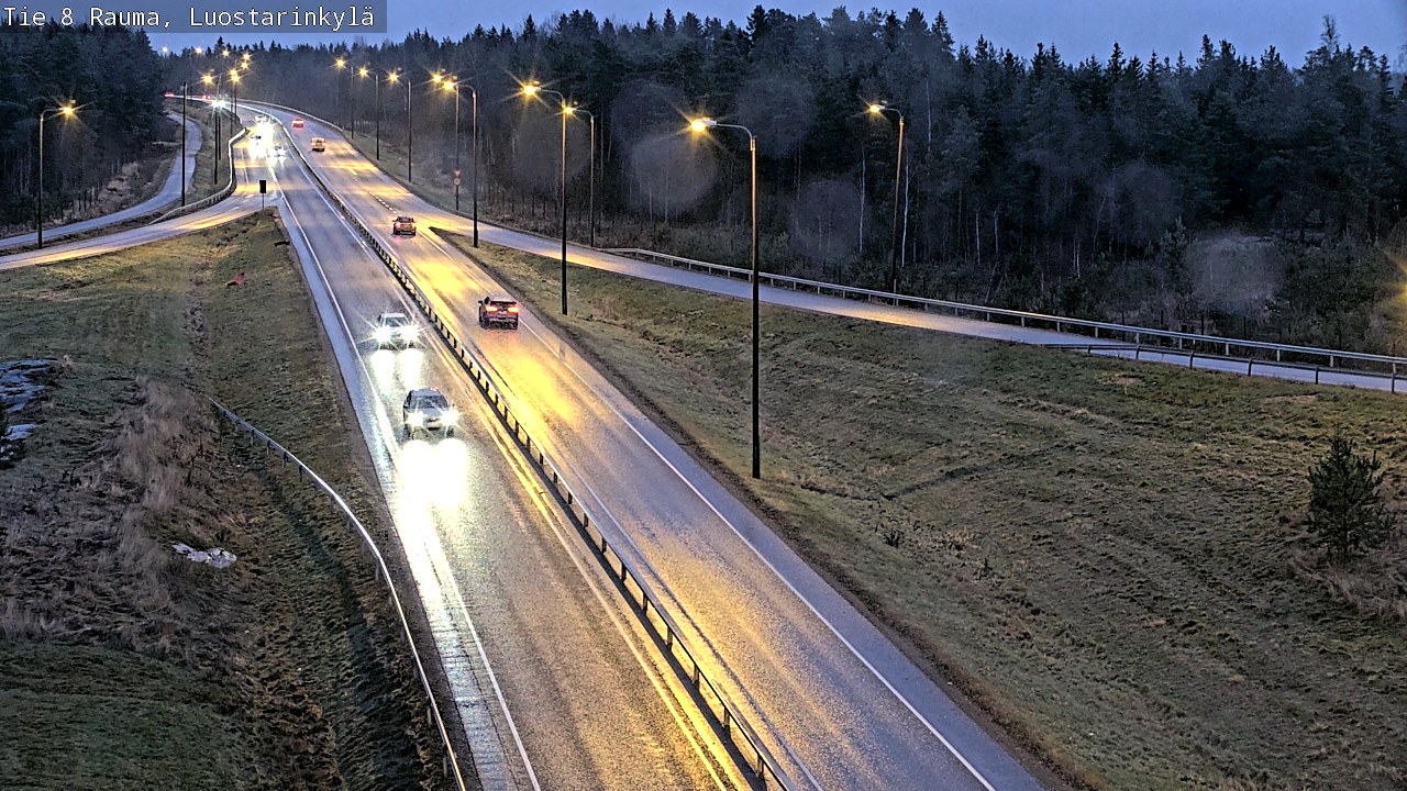 Kelikamerat Kuva Tie 8 Rauma, Luostarinkylä, Rauma, Satakunta