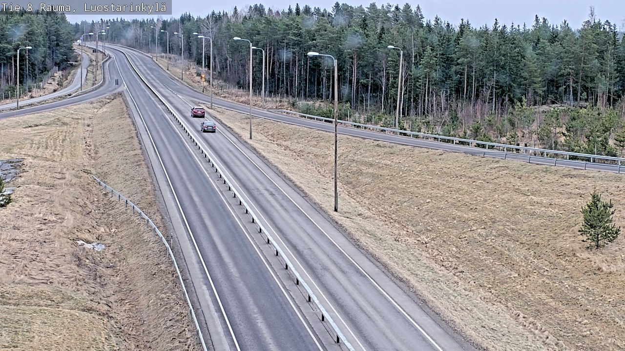 Weather Camera Image Road 8 Rauma, Luostarinkylä, Rauma, Satakunta