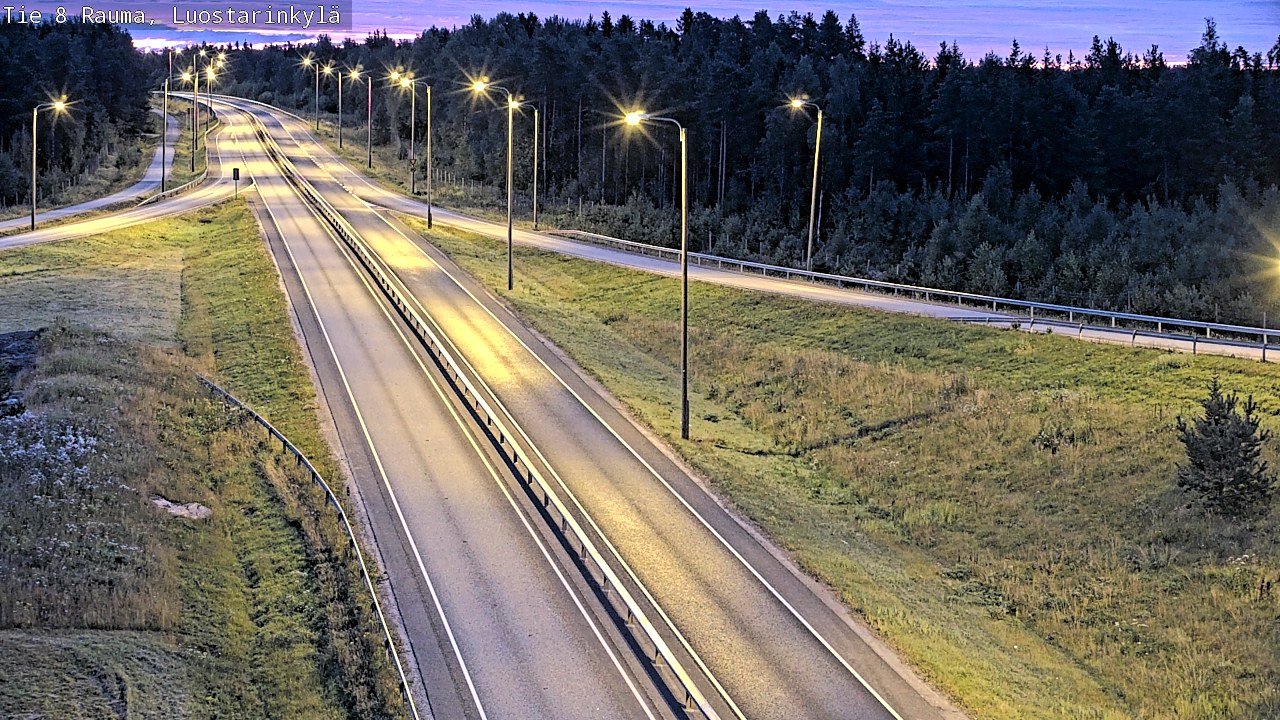 Kelikamerat Kuva Tie 8 Rauma, Luostarinkylä, Rauma, Satakunta