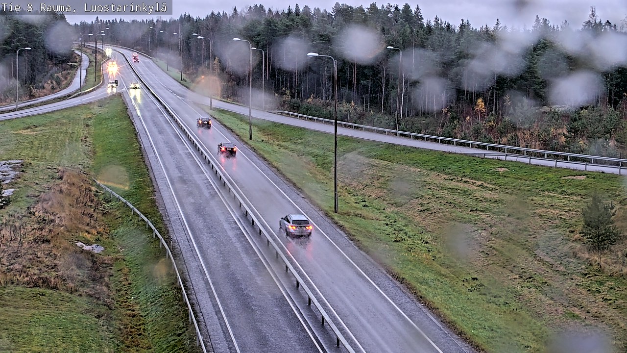 Kelikamerat Kuva Tie 8 Rauma, Luostarinkylä, Rauma, Satakunta