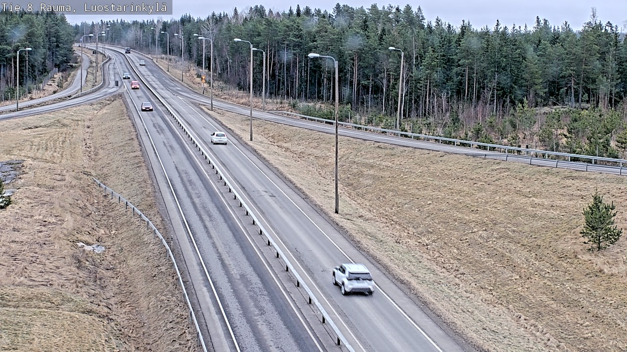 Weather Camera Image Road 8 Rauma, Luostarinkylä, Rauma, Satakunta