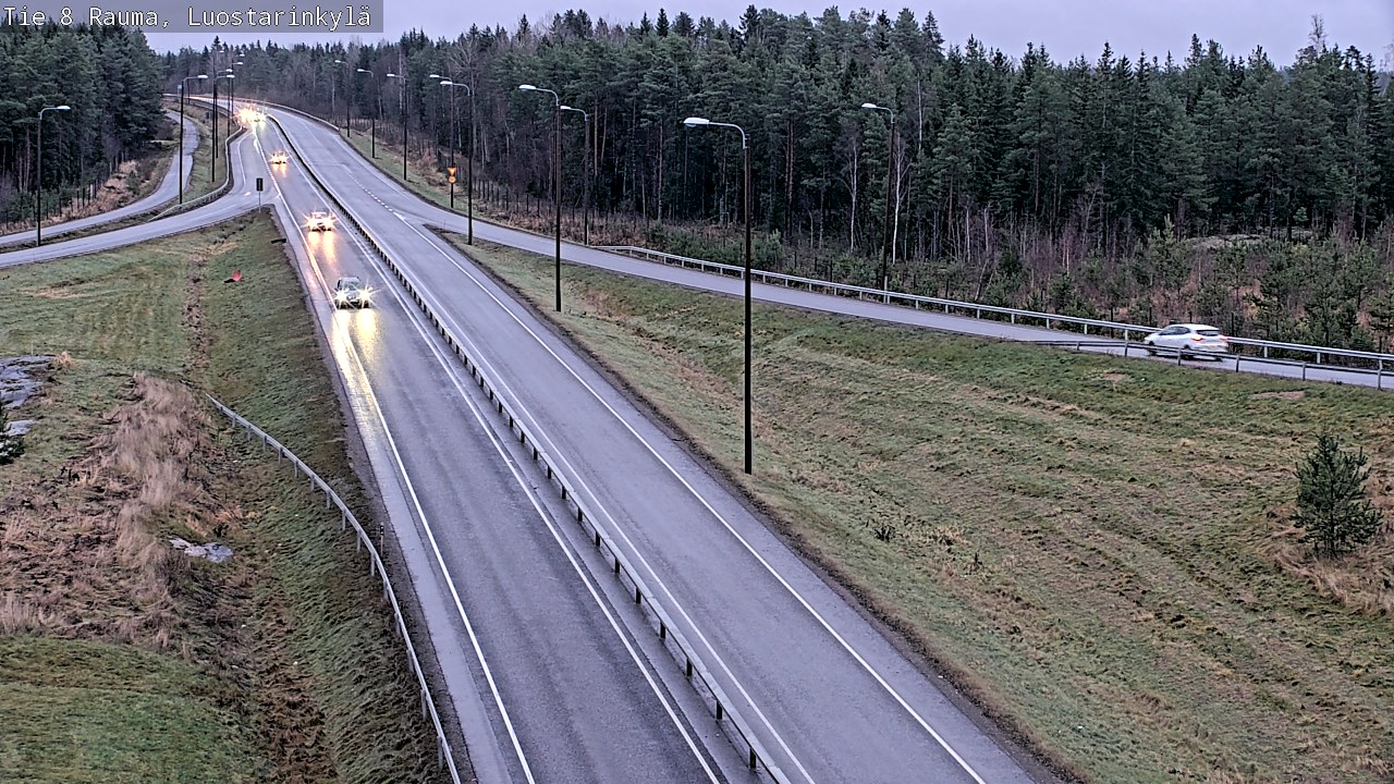 Kelikamerat Kuva Tie 8 Rauma, Luostarinkylä, Rauma, Satakunta