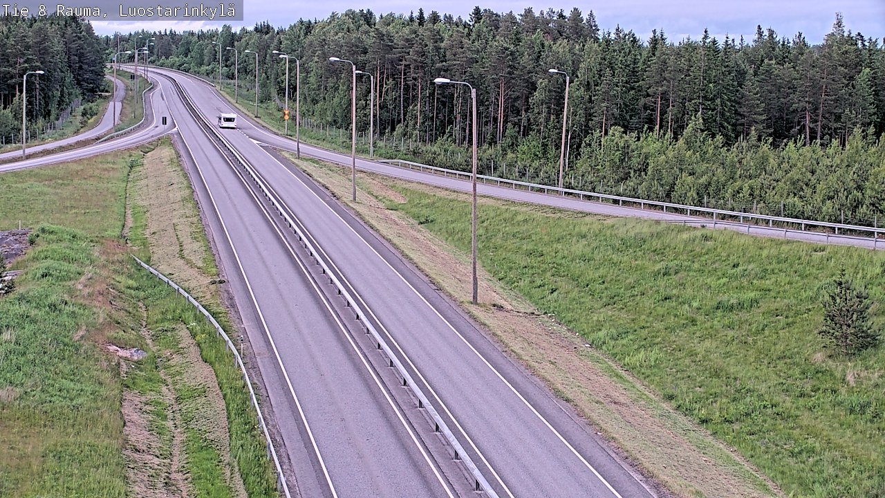 Kelikamerat Kuva Tie 8 Rauma, Luostarinkylä, Rauma, Satakunta