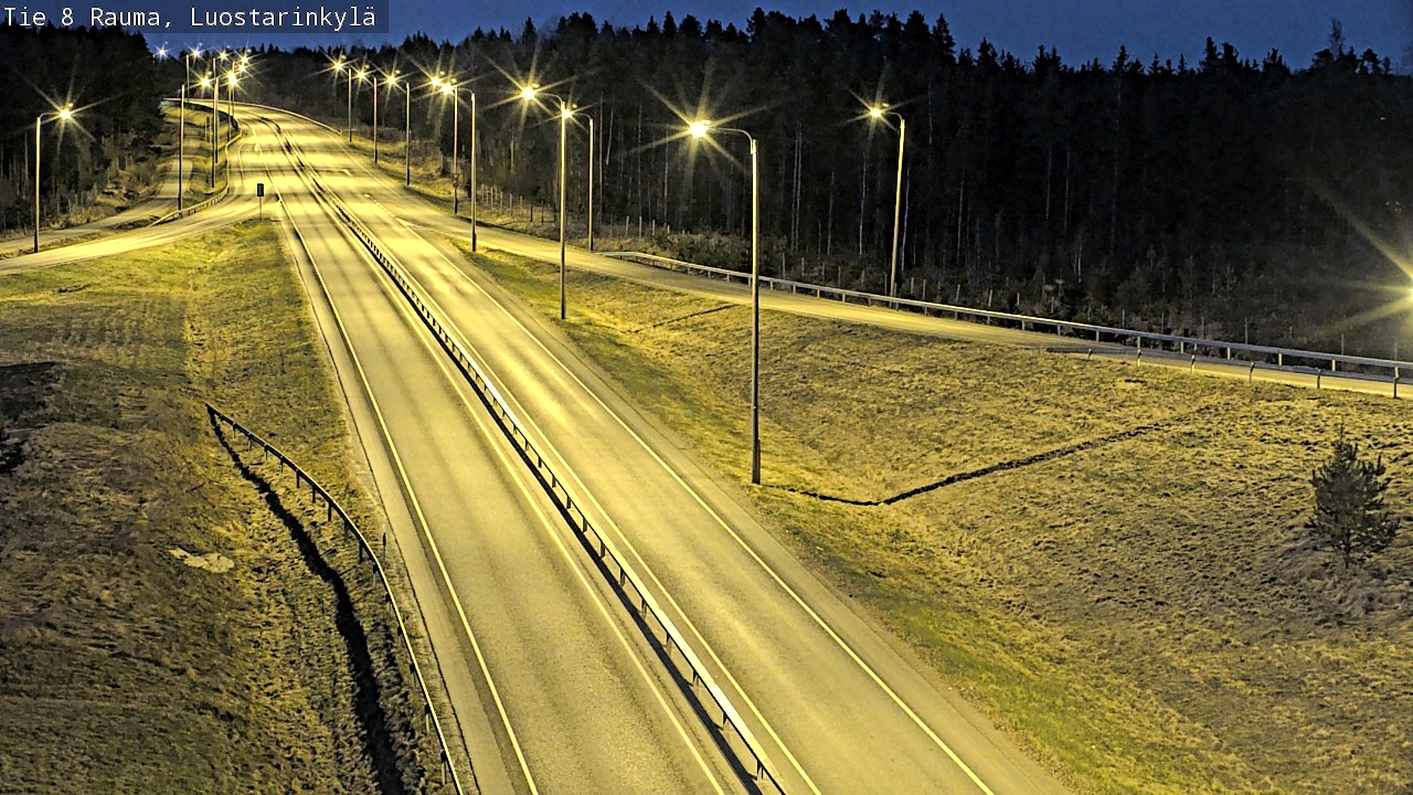 Kelikamerat Kuva Tie 8 Rauma, Luostarinkylä, Rauma, Satakunta