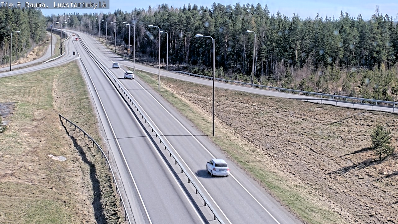 Kelikamerat Kuva Tie 8 Rauma, Luostarinkylä, Rauma, Satakunta