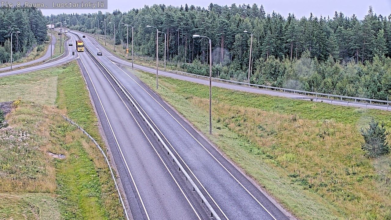 Weather Camera Image Road 8 Rauma, Luostarinkylä, Rauma, Satakunta