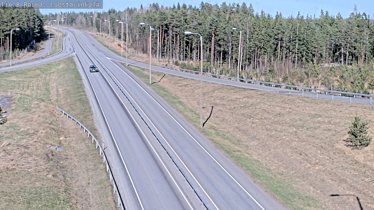 Kelikamerat Kuva Tie 8 Rauma, Luostarinkylä, Rauma, Satakunta